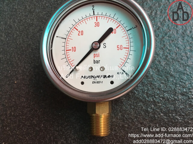 0~4bar(0~60Psi) Nuova Fima Pressure Gauge(2)